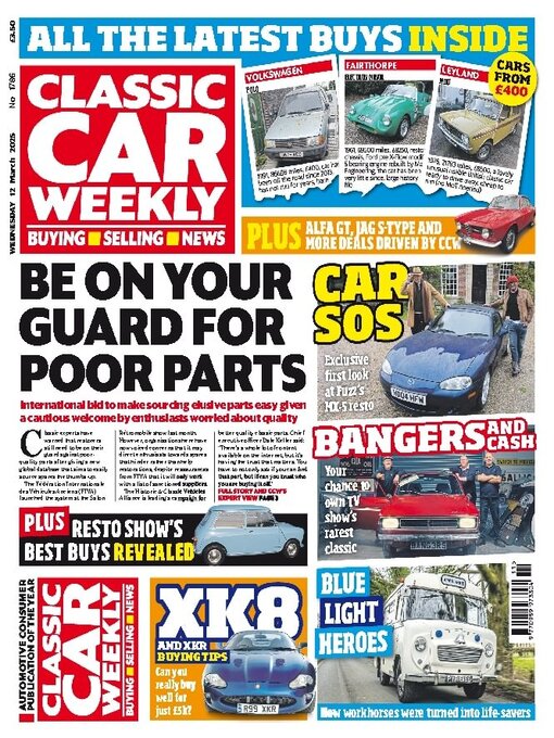 Title details for Classic Car Weekly by H BAUER PUBLISHING LIMITED - Available